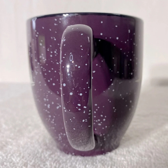 Purple Ceramic Banff Forest Moose Souvenir Mug - Picture 7 of 13